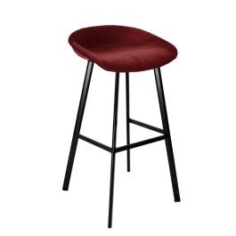 Kick Bar Stool Finn - 70cm - Red
