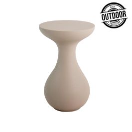 Kick side table Dez - Beige
