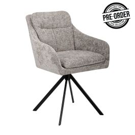 Kick swivel chair Milan - Grey
