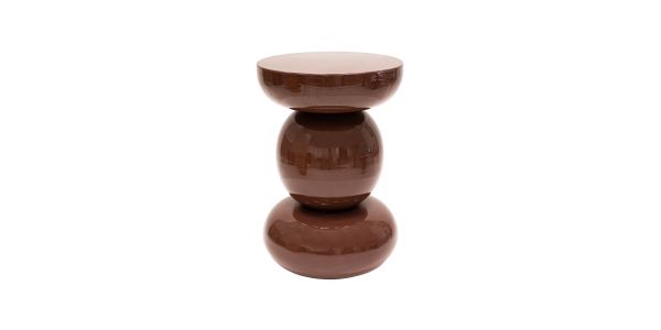 Kick side table Cato - Brown