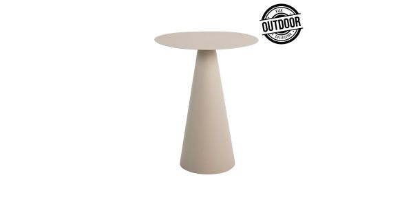 Kick side table Dion - Beige