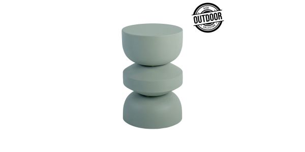Kick side table Fos - Green