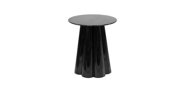 Kick side table Ida - M - Black