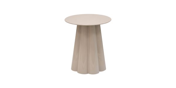 Kick side table Ida - M - Beige