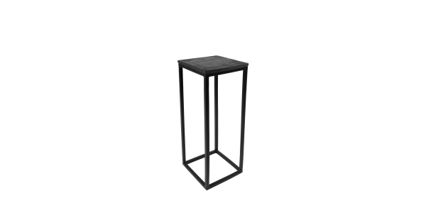 KICK ERIN Plant Stand Low - Black - Black