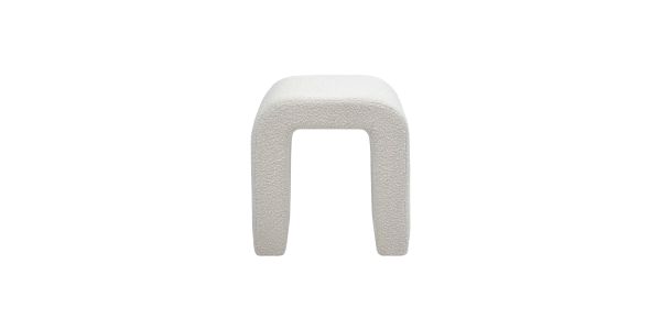 Kick Pouffe Ylva - White