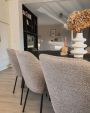 Kick dining chair Guus - Taupe