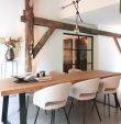 KICK DEAN Dining Chair - White