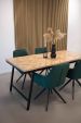Kick swivel chair Tom - Dark Green