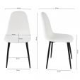 Kick Dining chair Mees - White