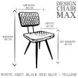 KICK MAX Dining Chair - Mustard - Yellow