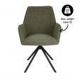 Kick Dining chair Lex - Mint/grey - Green