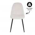 Set of 2 Kick Dining Chair Noor - Beige