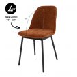 Kick Dining Chair Lana - Orange