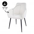 Kick Dining Chair Maud - White