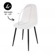 Kick Dining chair Mees - White