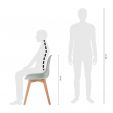 Kick dining chair Yuna - Pistachio