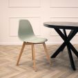 Kick dining chair Yuna - Pistachio