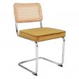 Kick tubular frame chair Kai - Gold