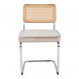 Kick tubular frame chair Kai - Champagne