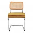 Kick tubular frame chair Kai - Gold