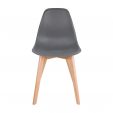 Kick dining chair Yuna - Dark Grey
