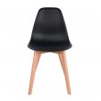 Kick dining chair Yuna - Black