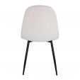 Set of 2 Kick Dining Chair Noor - Beige