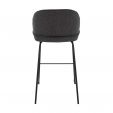 Kick Bar stool Sepp - Dark Grey