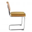 Kick tubular frame chair Kai - Gold