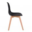 Kick dining chair Yuna - Black