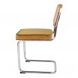 Kick tubular frame chair Kai - Gold