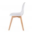 Kick dining chair Yuna - White