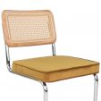 Kick tubular frame chair Kai - Gold