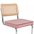 Kick tubular frame chair Kai - Pink