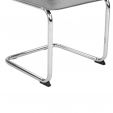 Kick tubular frame chair Kai - Grey