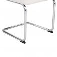 Kick tubular frame chair Kai - Ivory