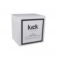 Kick tubular frame chair Kai - Champagne