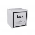 Kick dining chair Yuna - Dark Grey