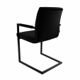 KICK JIM Armchair - Velvet - Black