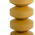Kick side table Nio - Ochre yellow