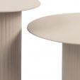 Kick side table Tilo - M - Beige