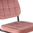 KICK IVY Tubular Frame Chair - Pink
