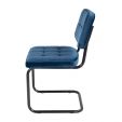 KICK IVY Tubular Frame Chair - Dark Blue