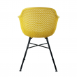 Set of 4 KICK INDY Garden Chair - Yellow