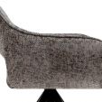 Kick swivel chair Nori - Dark Grey