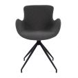 Kick swivel chair Novi - Dark Grey