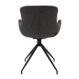 Kick swivel chair Novi - Dark Grey