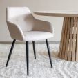 Kick dining chair Avon - Grey