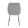 Kick dining chair Guus - Dark Grey